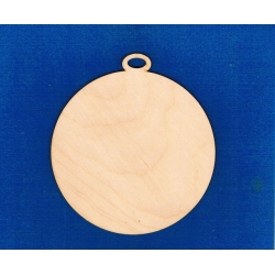 SKLEJKA #3mm  Bombka 8cm, koło z zawieszką, medal, kółko 8cm, bańka, baza 8